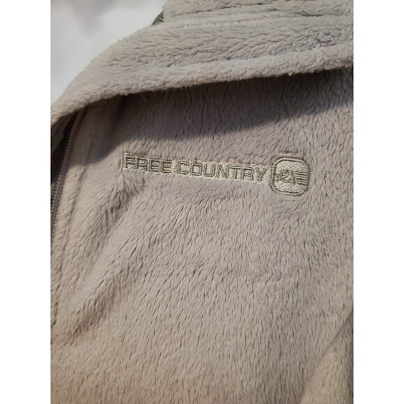 Free Country Live In It Fleece size small - Gray - 0260 - Picture 4 of 11